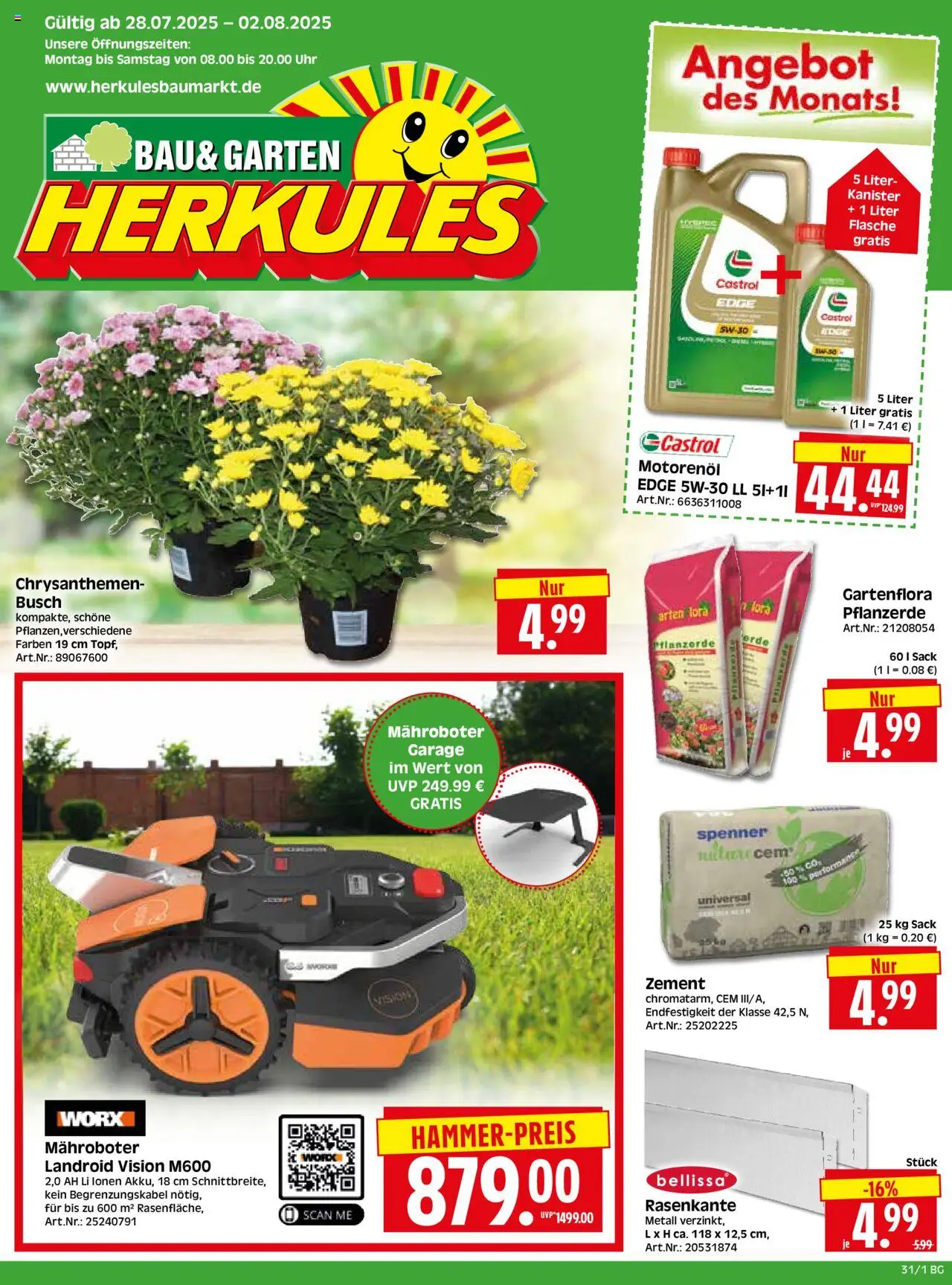 HERKULES Bau & Garten (vom 28.07.2025 - 02.08.2025)