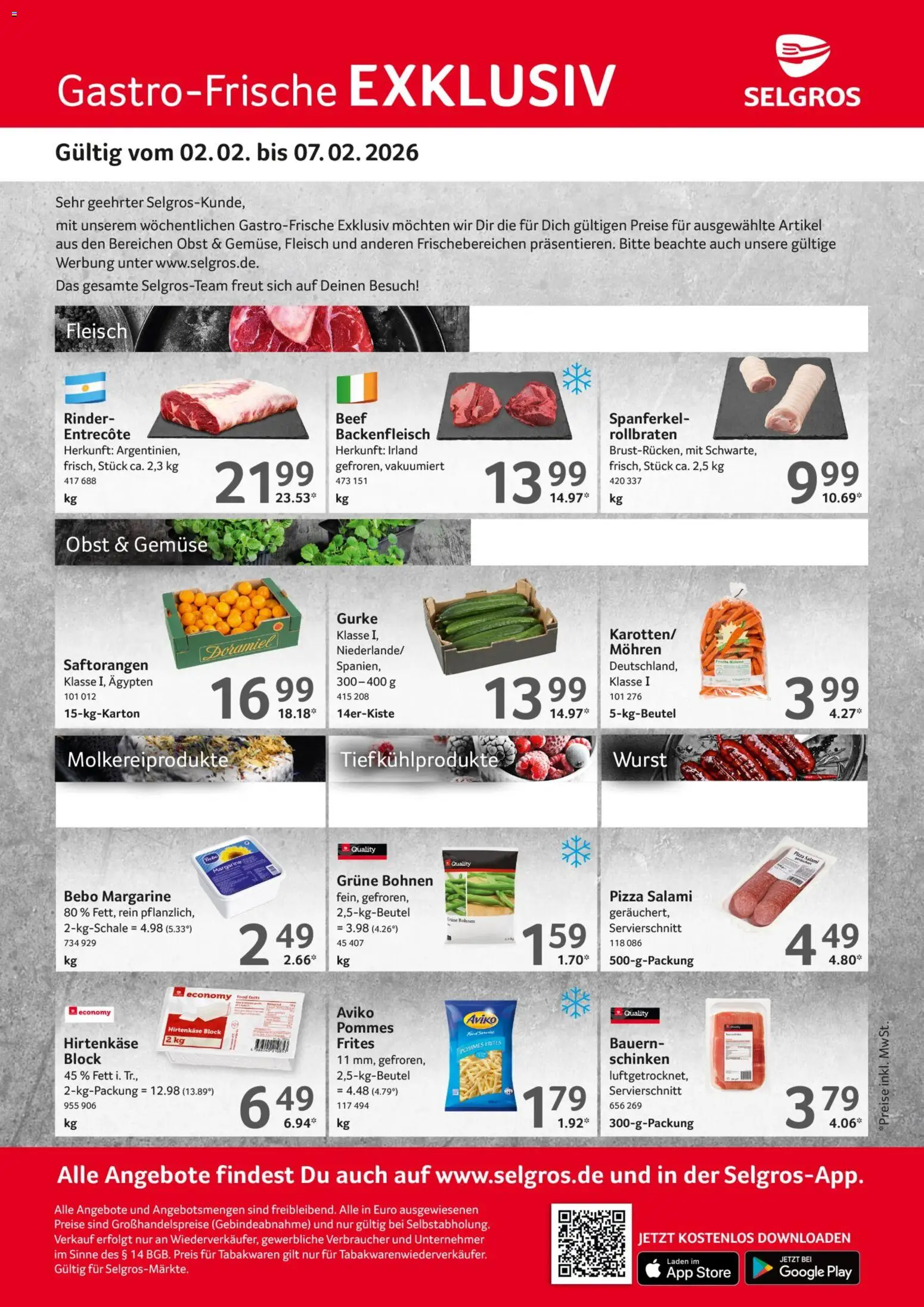 Vorschau von dem Prospekt des Geschäftes Selgros, gültig ab dem 02.02.2026