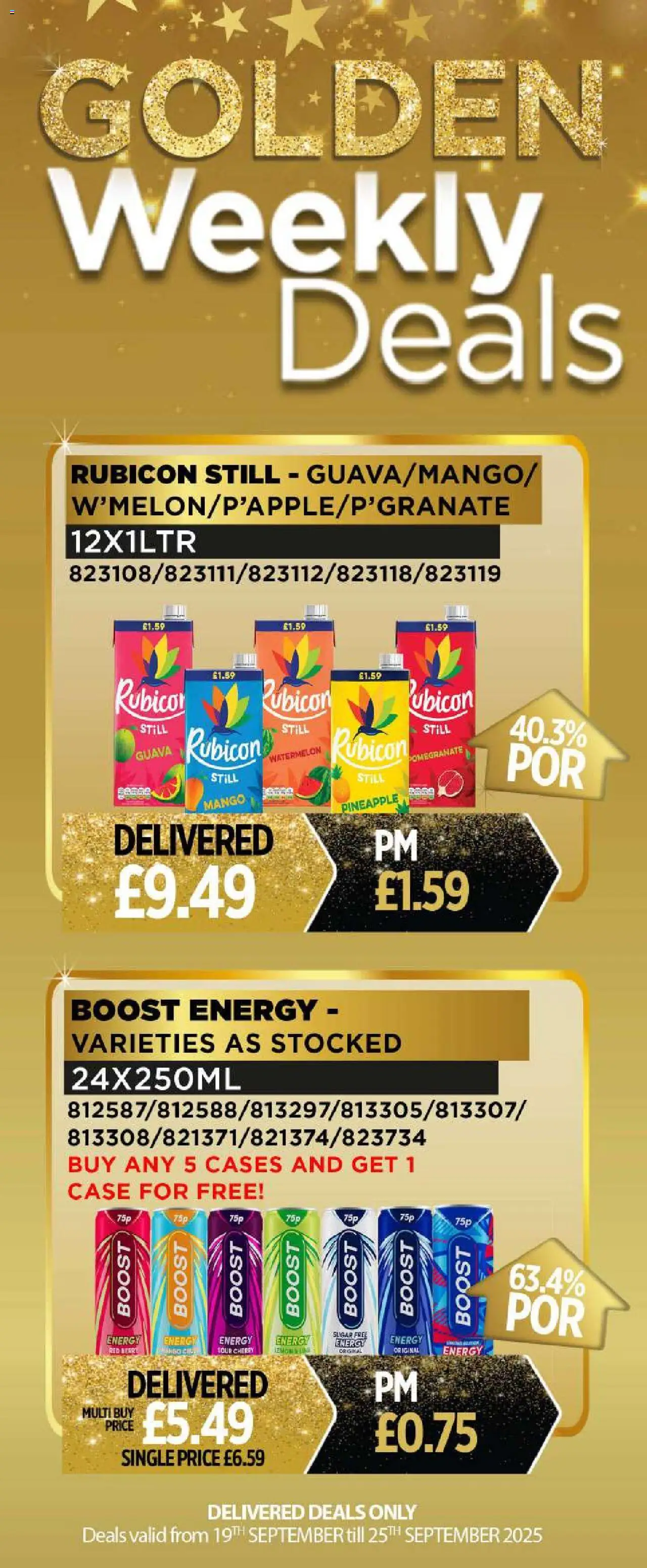 Bestway shop Offers valid from 19/09/2025 - Page number 1