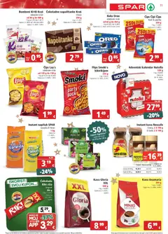 Pregled letka Katalog trgovine Spar vrijedi od 03.12.2025 | Stranica: 11