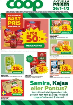 Förhandsgranska reklamblad Aktuella reklamblad Coop från butik Coop gäller från 26/01/2026