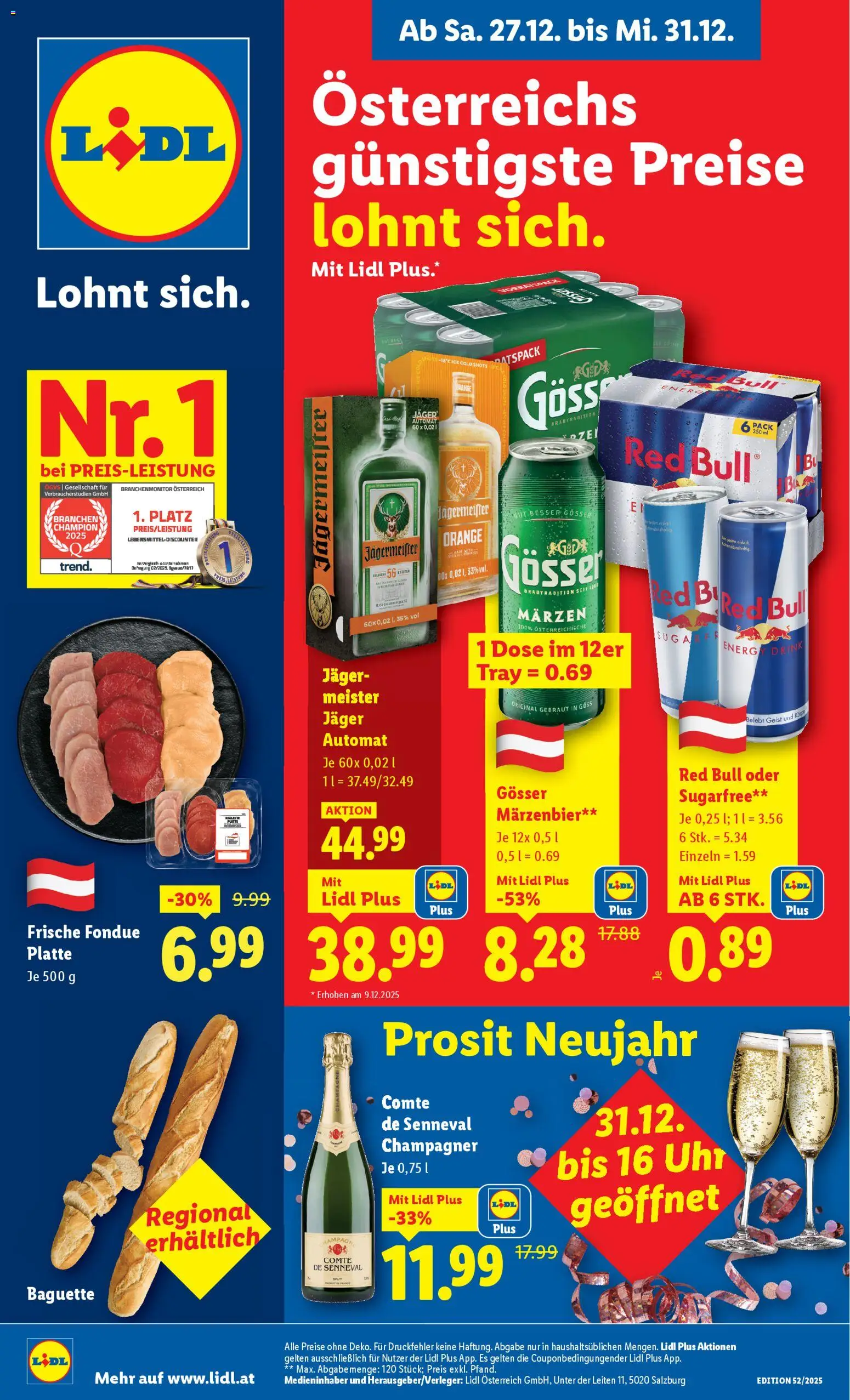 Vorschau der Angebote: Lidl Prospekt aktuell gültig ab 27.12.2025
