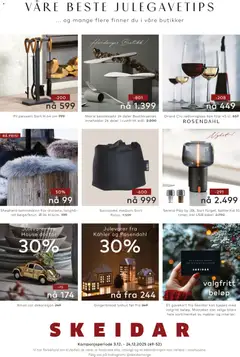 Forhåndsvis Kundeavis fra butikk Skeidar gyldig fra 03/12/2025 | Side: 26