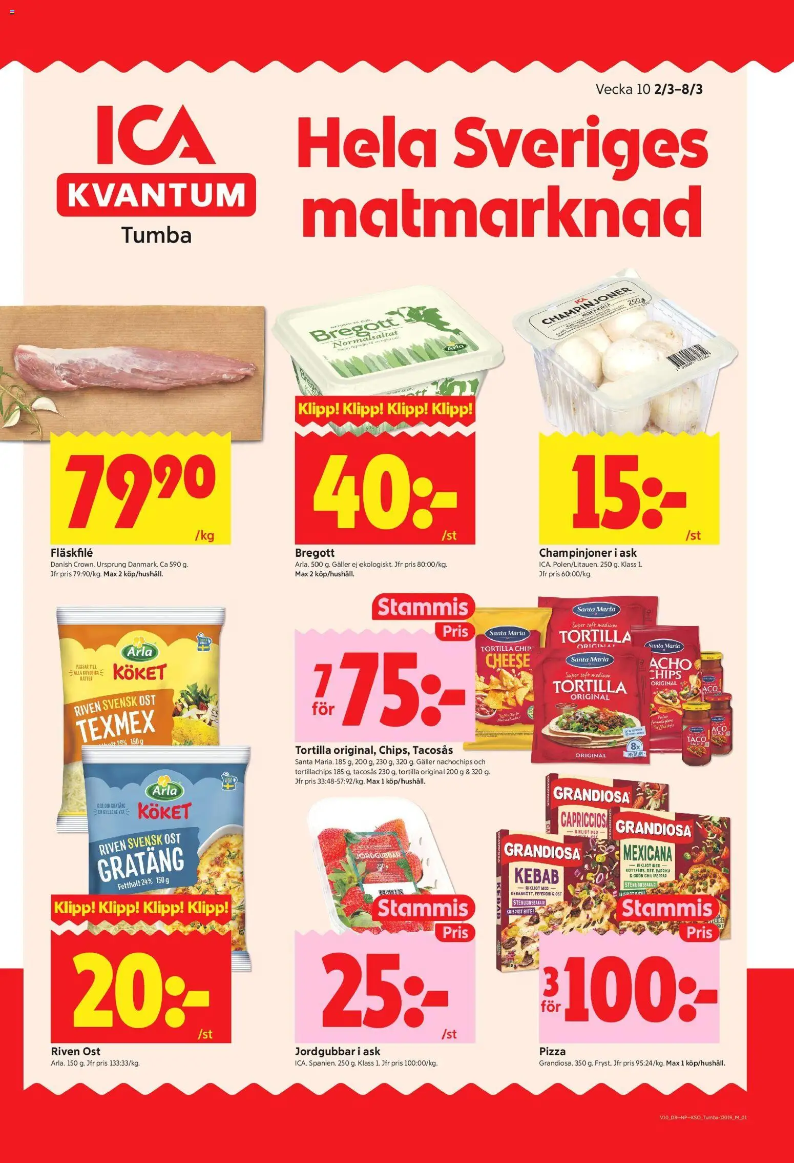 Förhandsgranska reklamblad Tumba från butik ICA Kvantum gäller från 02/03/2026