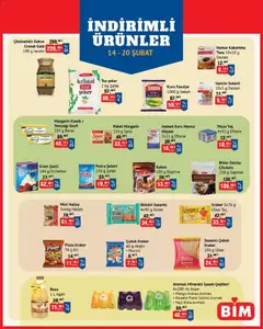 BİM İndirimli Ürünler 14.02.2026 - Broşürünün önizlemesi