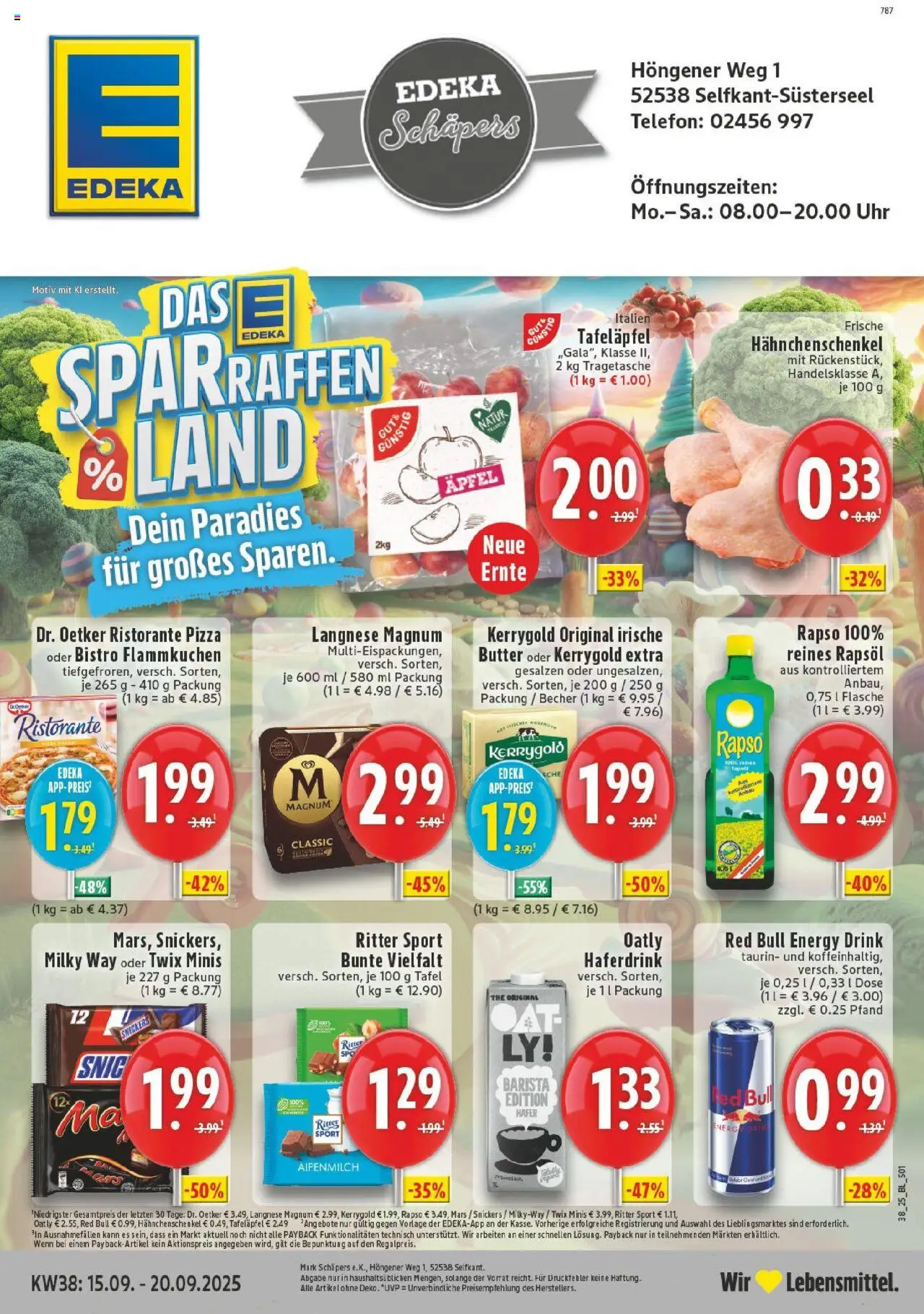 EDEKA Prospekt ab 14.09.2025 - Prospekt Selfkant-Wehr Online