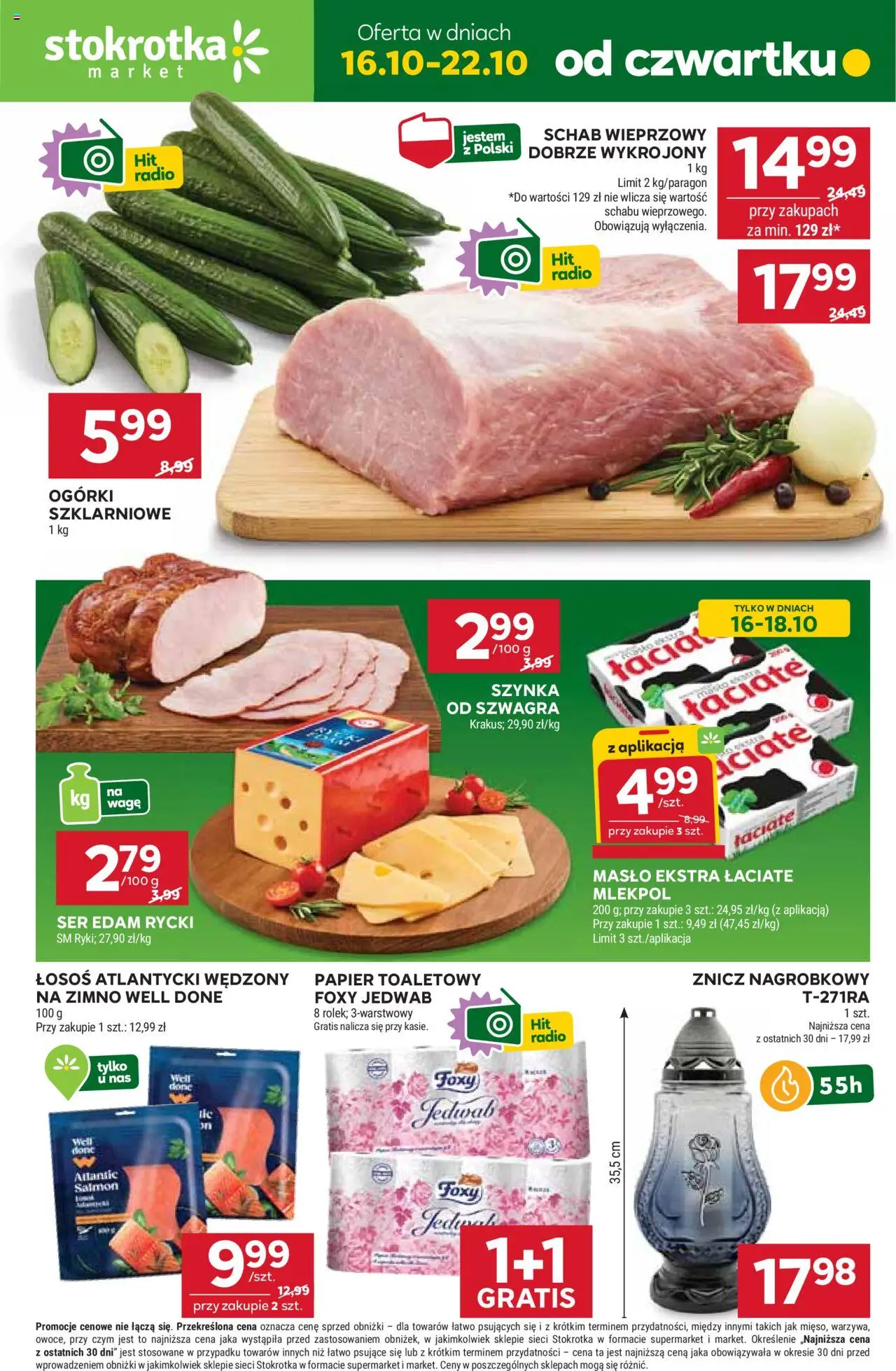 Stokrotka gazetka od czwartku 16.10.2025 >> "Market" - Numer strony 1