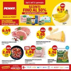 Anteprima dell'opuscolo Volantino Villanova dal negozio PENNY valido da 02/01/2026