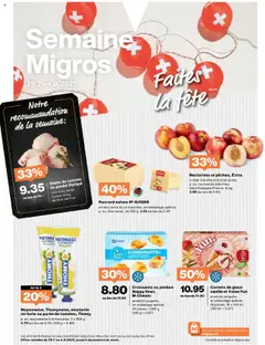 Vorschau des Merkblatts Aktionen FR vom Shop Migros gültig von 29.07.2025 bis 04.08.2025