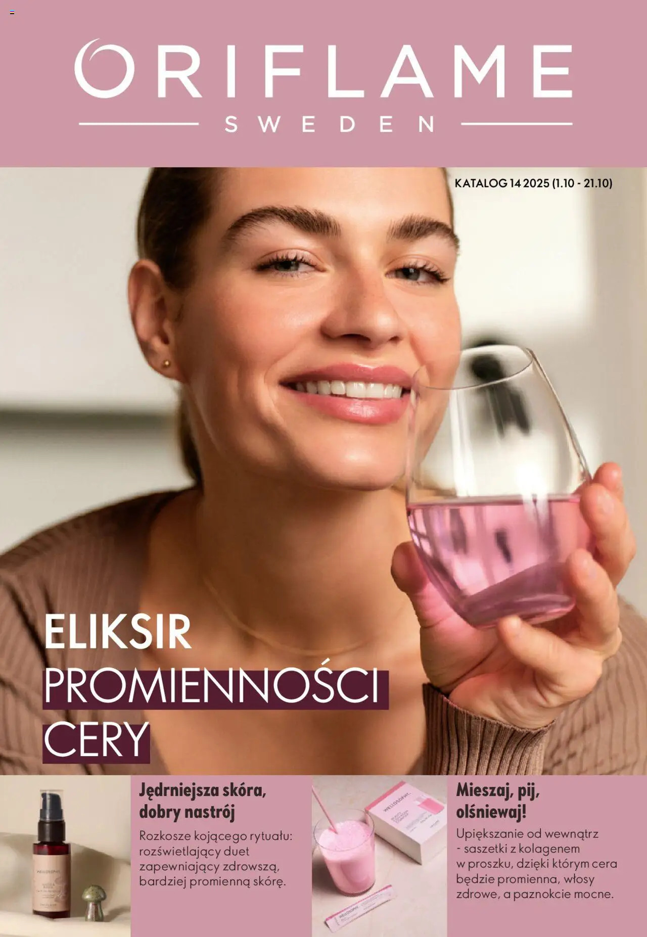 Pogląd gazetki "Katalog 14 2025" ze sklepu Oriflame ważnej od 01.10.2025 - Saszetki