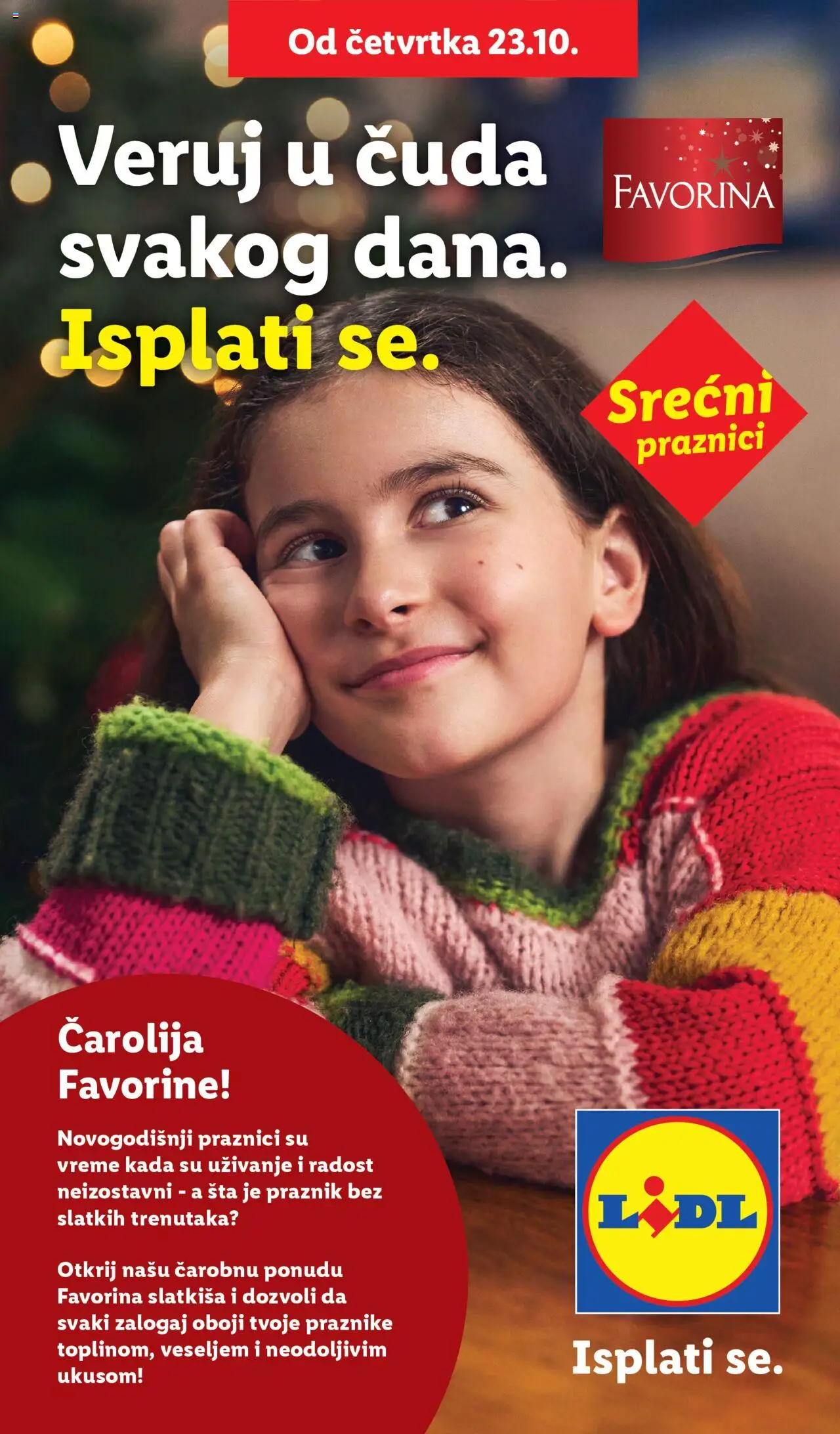 Lidl katalog važi od 23.10.2025 - stranica 1