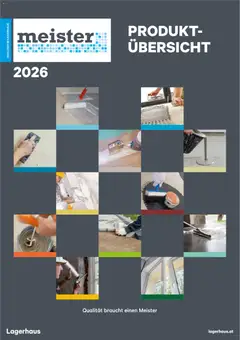 Vorschau der Angebote: Lagerhaus Meister Katalog 2026 gültig ab 02.01.2026