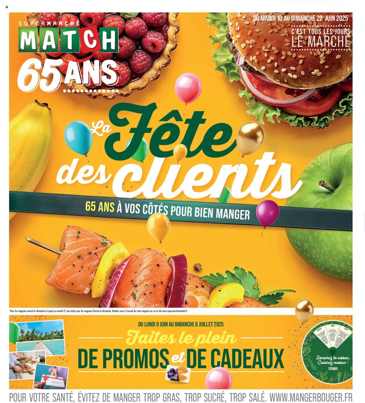 Catalogue de la boutique Match Supermarché valable du 10/06/2025 - Page numéro 1