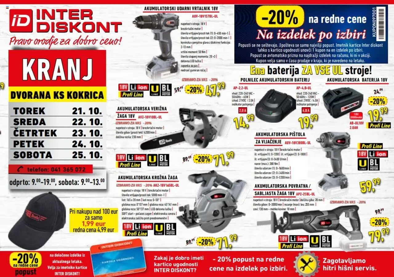 Inter Diskont Katalog od 21.10.2025 - aktualna ponudba - stran 1