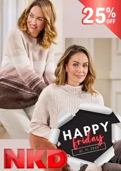 Náhled nabídky: NKD Black Friday avízo platný od 19.11.2025