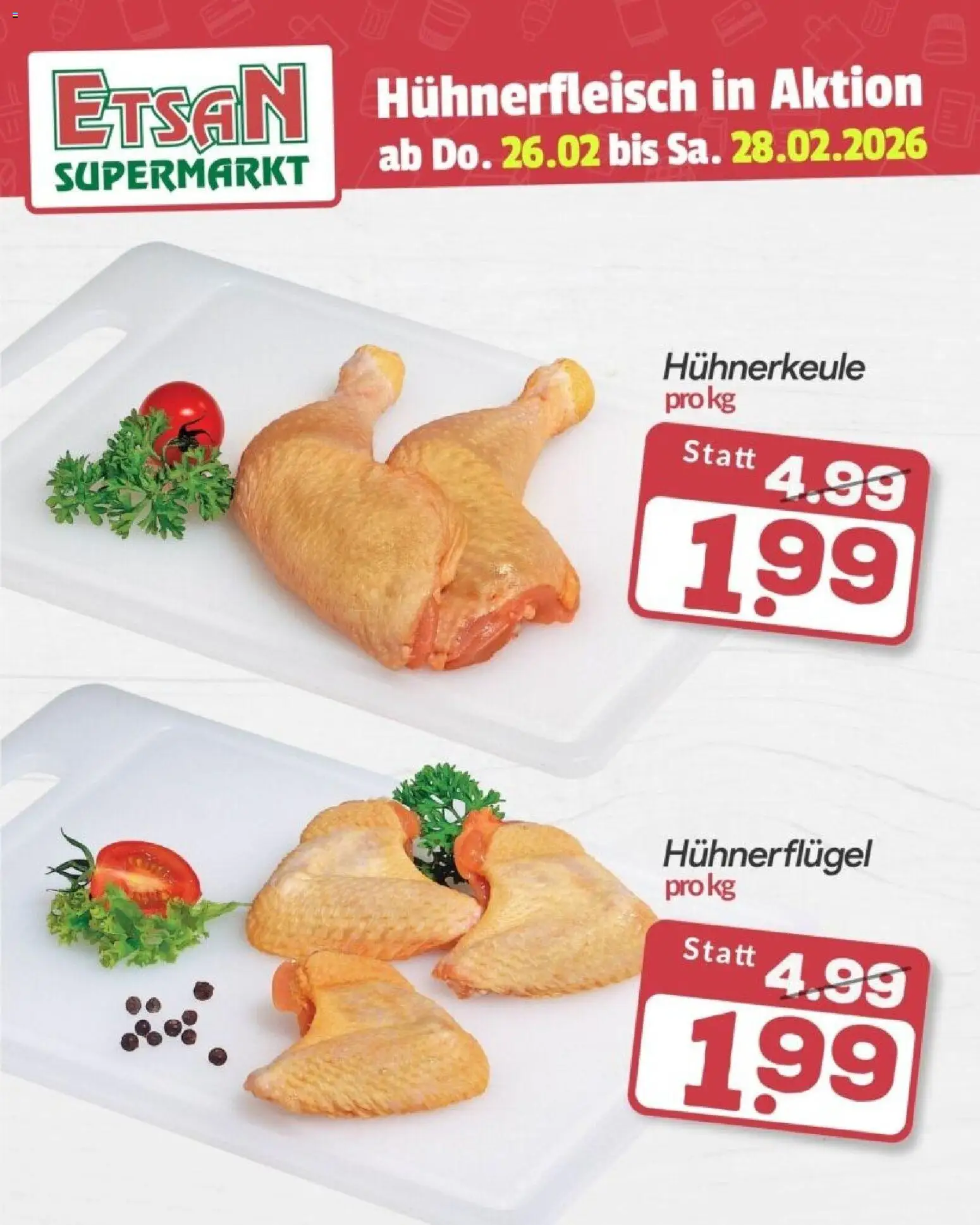 Vorschau der Angebote: ETSAN Hühnerfleisch gültig ab 26.02.2026