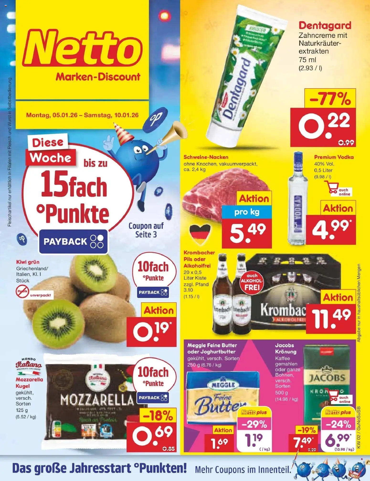 Vorschau von dem Prospekt des Geschäftes Netto Marken-Discount, gültig ab dem 04.01.2026