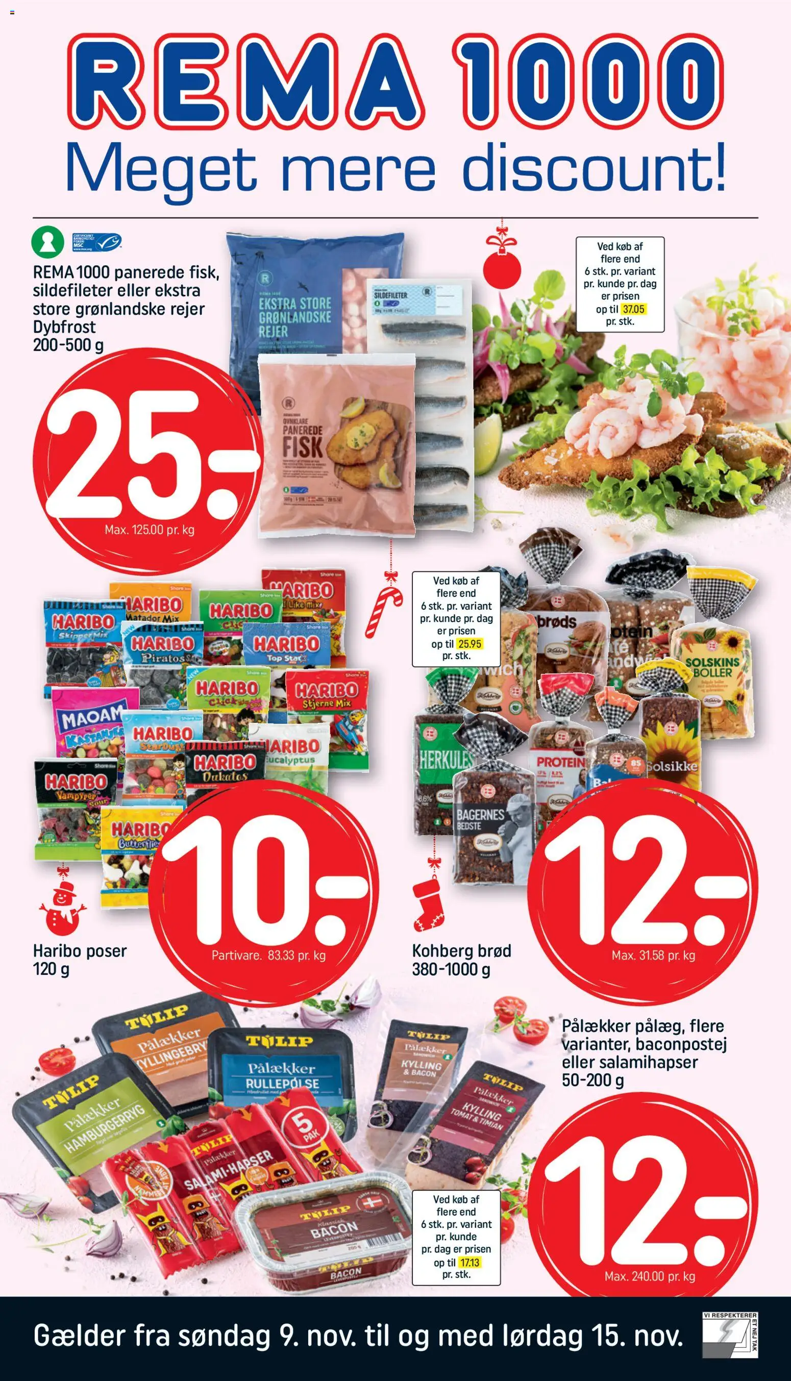 Eksempel på tilbudsavis Tilbudsavis fra butik Rema 1000 gyldig fra 09/11/2025