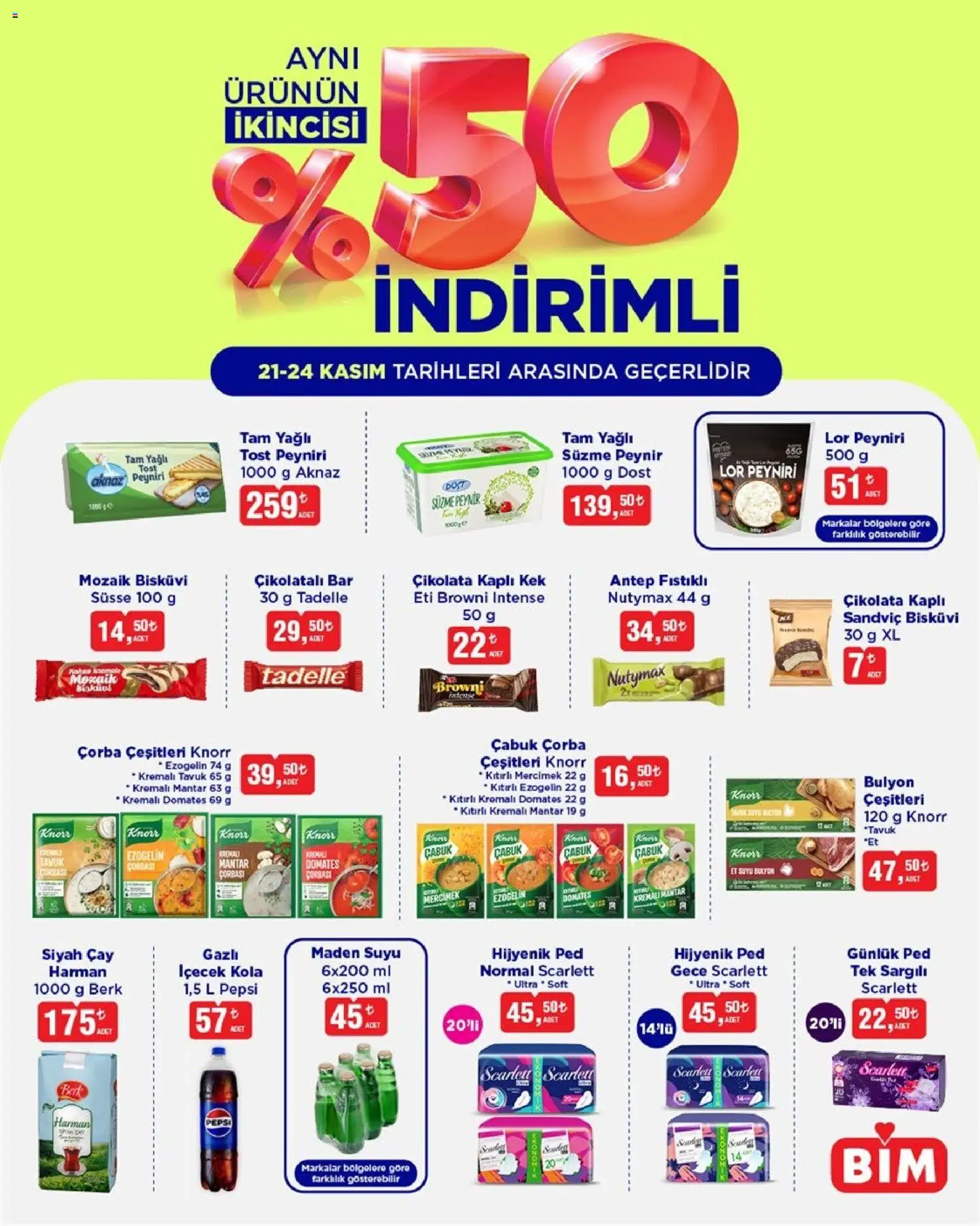 BİM Fırsat Ürünleri 21.11.2025 - Broşürünün önizlemesi