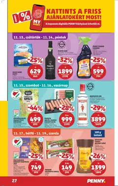 PENNY - Akciós újság PENNY megtekintése, amely érvényes 2025.11.13.-től | Oldal: 31