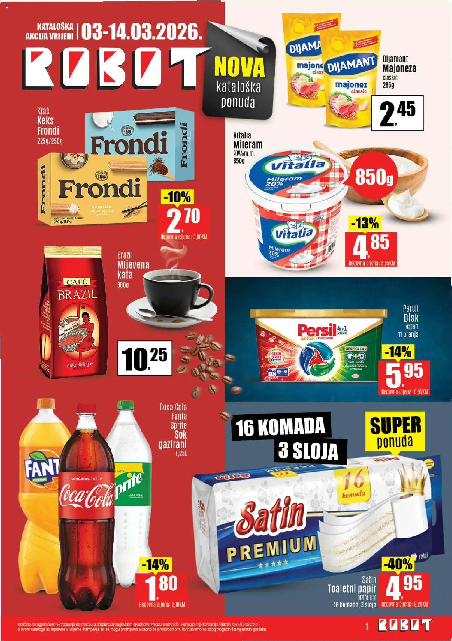 Pregled letka Robot katalog trgovine Robot vrijedi od 03.03.2026