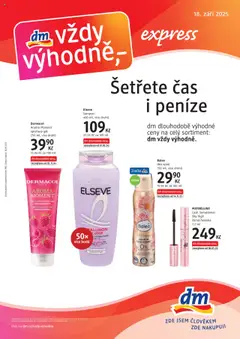 Náhled nabídky: dm drogerie Leták - Express App platný od 18.09.2025