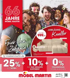 Vorschau von dem Prospekt des Geschäftes Möbel Martin, gültig ab dem 20.08.2025
