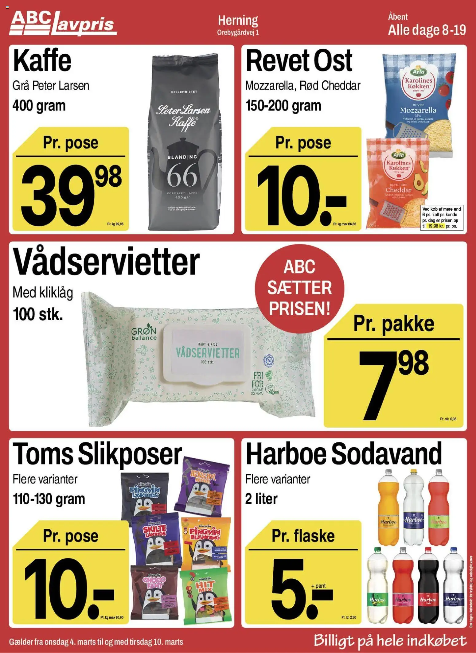 Eksempel på tilbudsavis Herning fra butik Abc Lavpris gyldig fra 04/03/2026