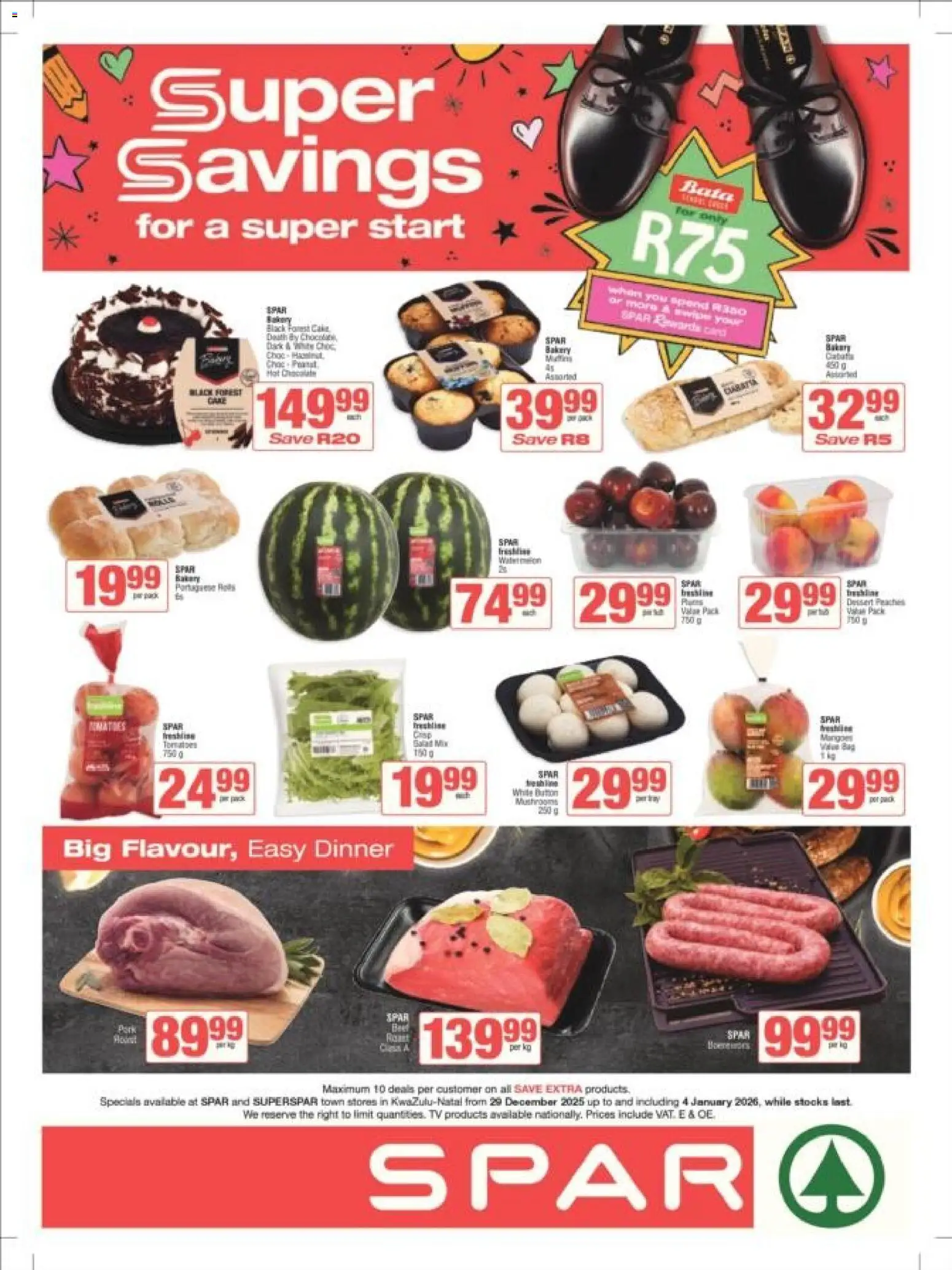Preview of Superspar flyer valid from 29/12/2025