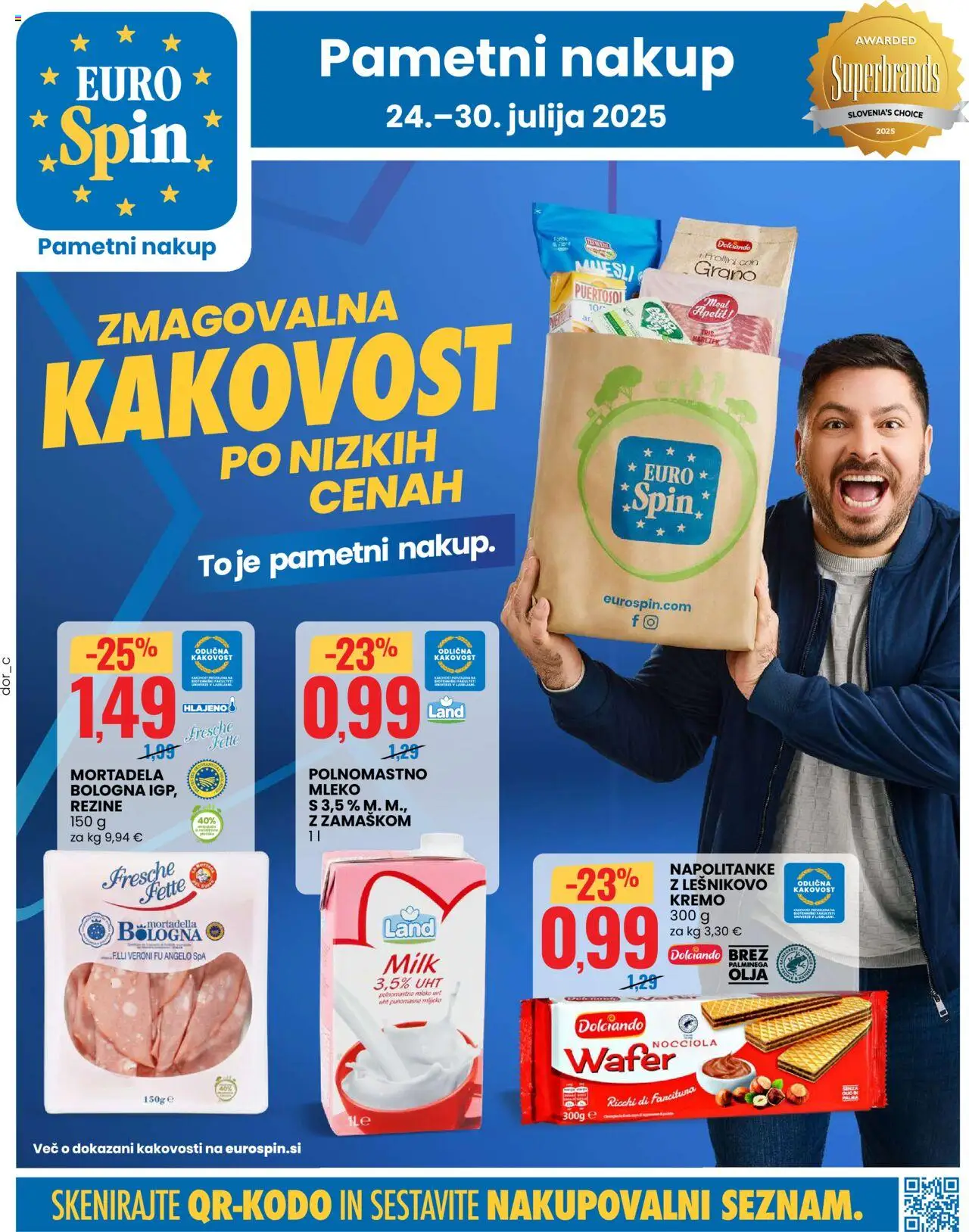 Eurospin Katalog od 24.07.2025 - aktualna ponudba - stran 1