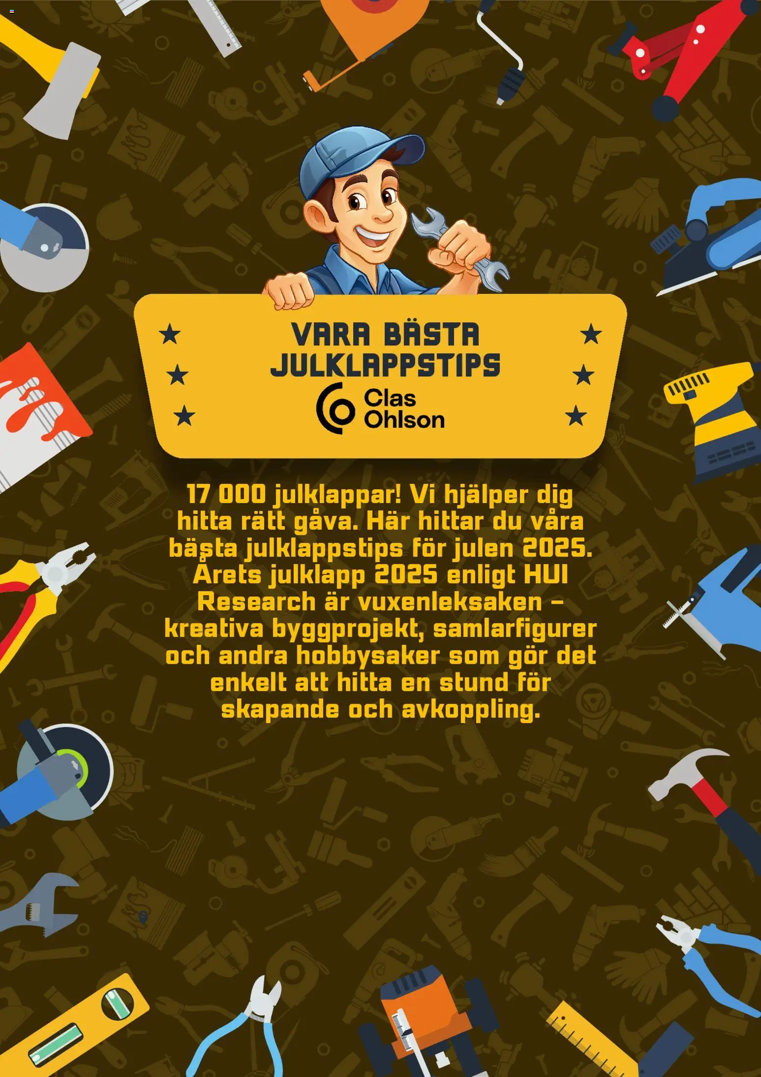 Förhandsgranska reklamblad Aktuella reklamblad Clas Ohlson från butik Clas Ohlson gäller från 18/12/2025