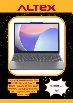 Previzualizarea de cataloage: Altex Black Friday valabil de la 06.11.2025 | Pagina: 3