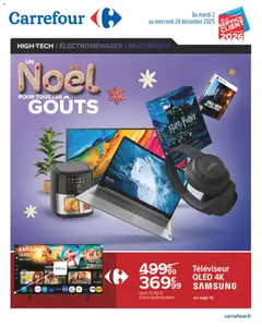 Prévisualisation de Catalogue High-tech, un noël pour tous les goûts du magasin Carrefour formulaire valide 02/12/2025
