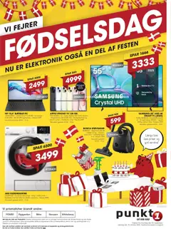 Eksempel på tilbudsavis Tilbudsavis fra butik Punkt1 gyldig fra 29/09/2025