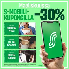 Kaupan Sale Sale - Maaliskuussa S-mobiilissa esikatselu, voimassa 01/03/2026