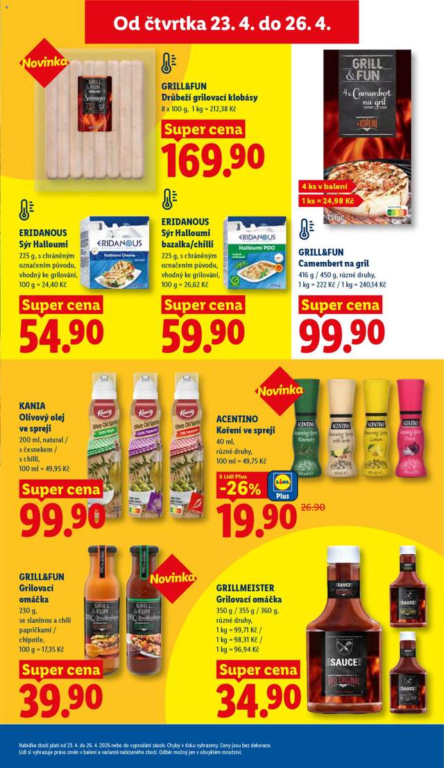 Nový Lidl leták od 23.04.