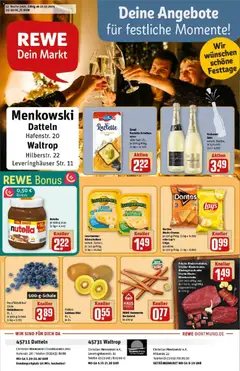 Vorschau von dem Prospekt des Geschäftes Rewe, gültig ab dem 22.12.2025
