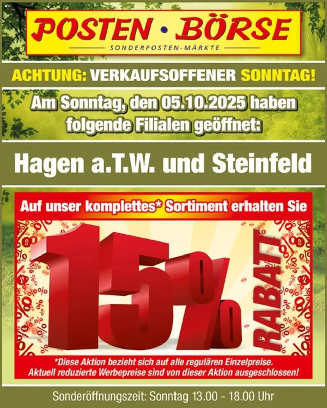 Posten Börse Prospekt (vom 05.10.2025 - 05.10.2025)