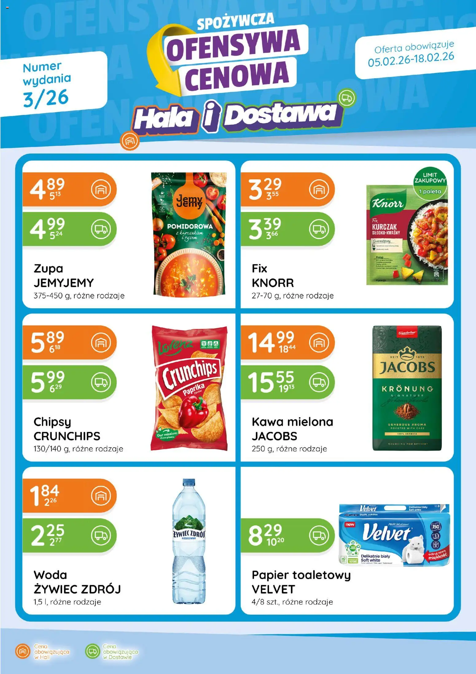 Pogląd gazetki "Ofensywa Spożywcza" ze sklepu Eurocash ważnej od 05.02.2026