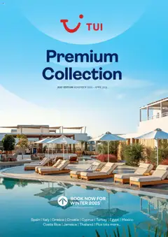 Preview of TUI Premium Collection, July edition valid from 01/11/2024