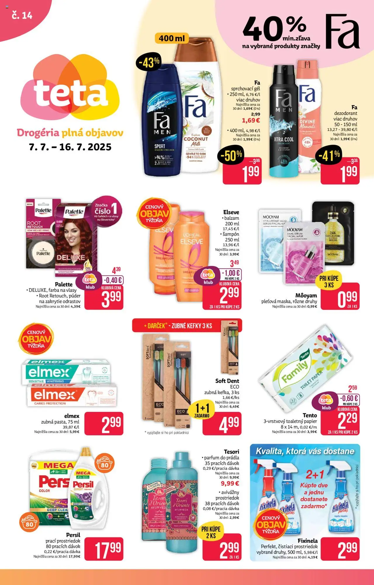 TETA Drogerie Leták od 07.07.2025 > Aktuálna online akcia