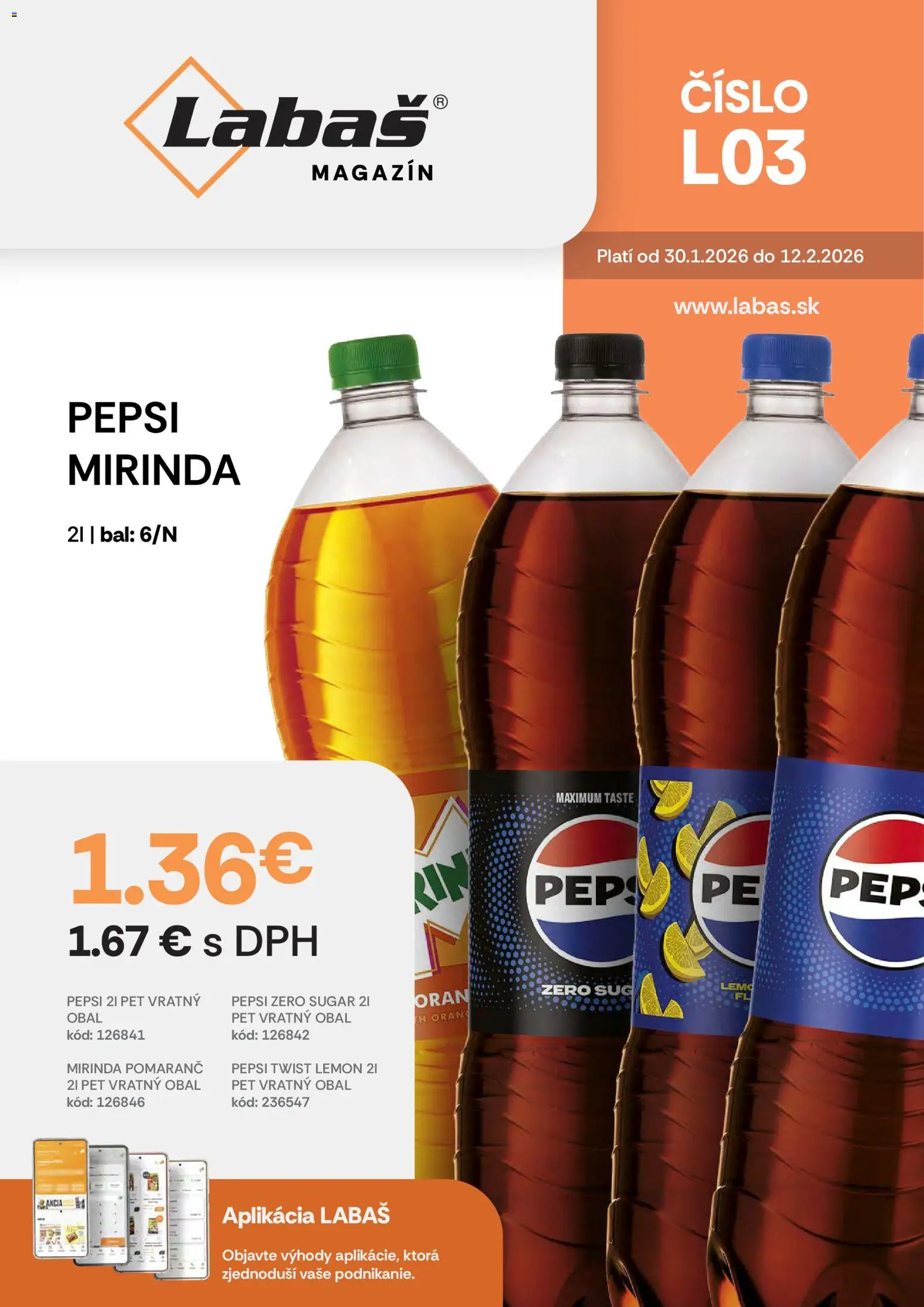 Náhľad Labaš letáku platného od 30.01.2026