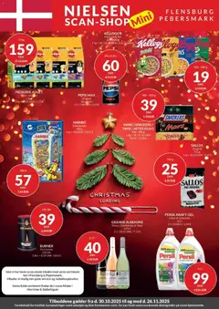 Eksempel på tilbudsavis MINI Tilbudsavis fra butik Nielsen Discount gyldig fra 30/10/2025