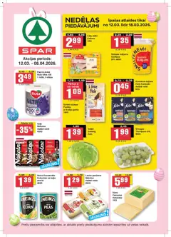 Skatīt Spar akciju bukletu, derīgs no 12.03.2026.
