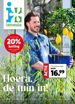 Voorbeeld van Intratuin folder van winkel Intratuin geldig vanaf 16-03-2026