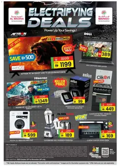 Preview of the catalogue Electrifying Deals of store Al Madina valid from 25 Oct, 2025