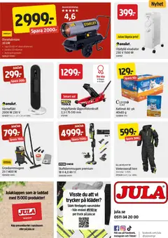 Förhandsgranska reklamblad Aktuella reklamblad Jula från butik Jula gäller från 30/10/2025 | Sida : 15