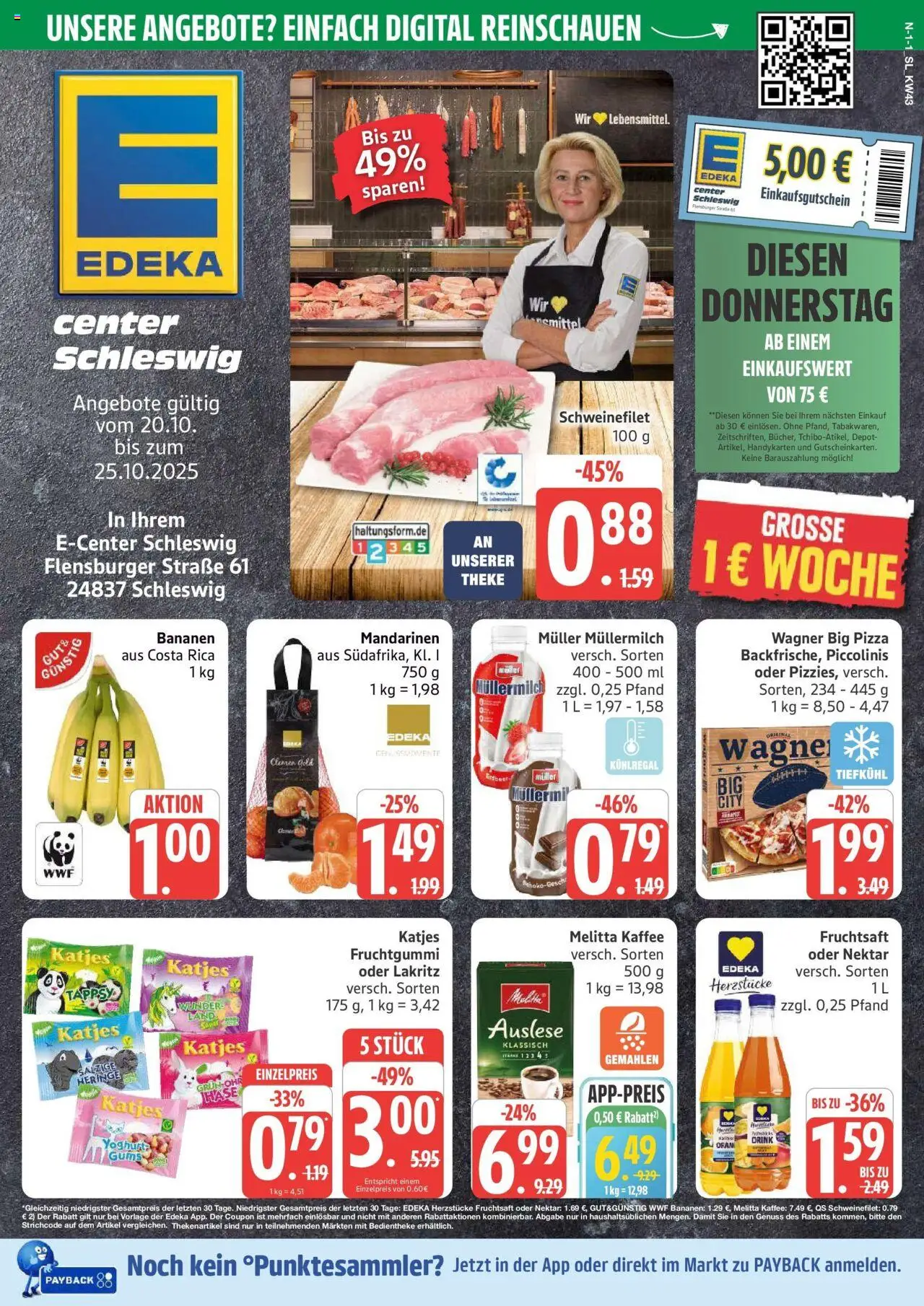 MARKTKAUF Prospekt ab Montag 19.10.2025 > Marktkauf: Wochenangebote