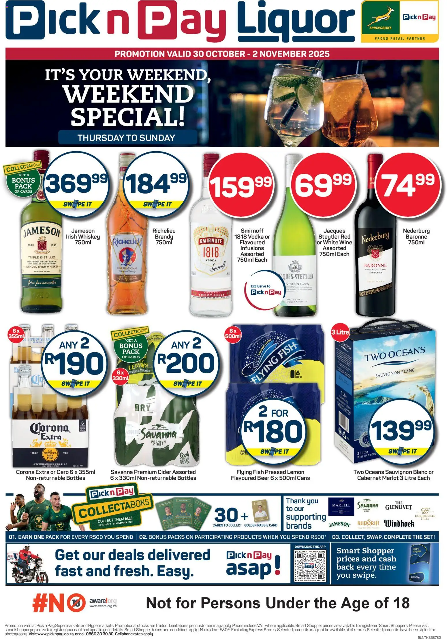 Preview of Pick n Pay flyer valid from 30/10/2025