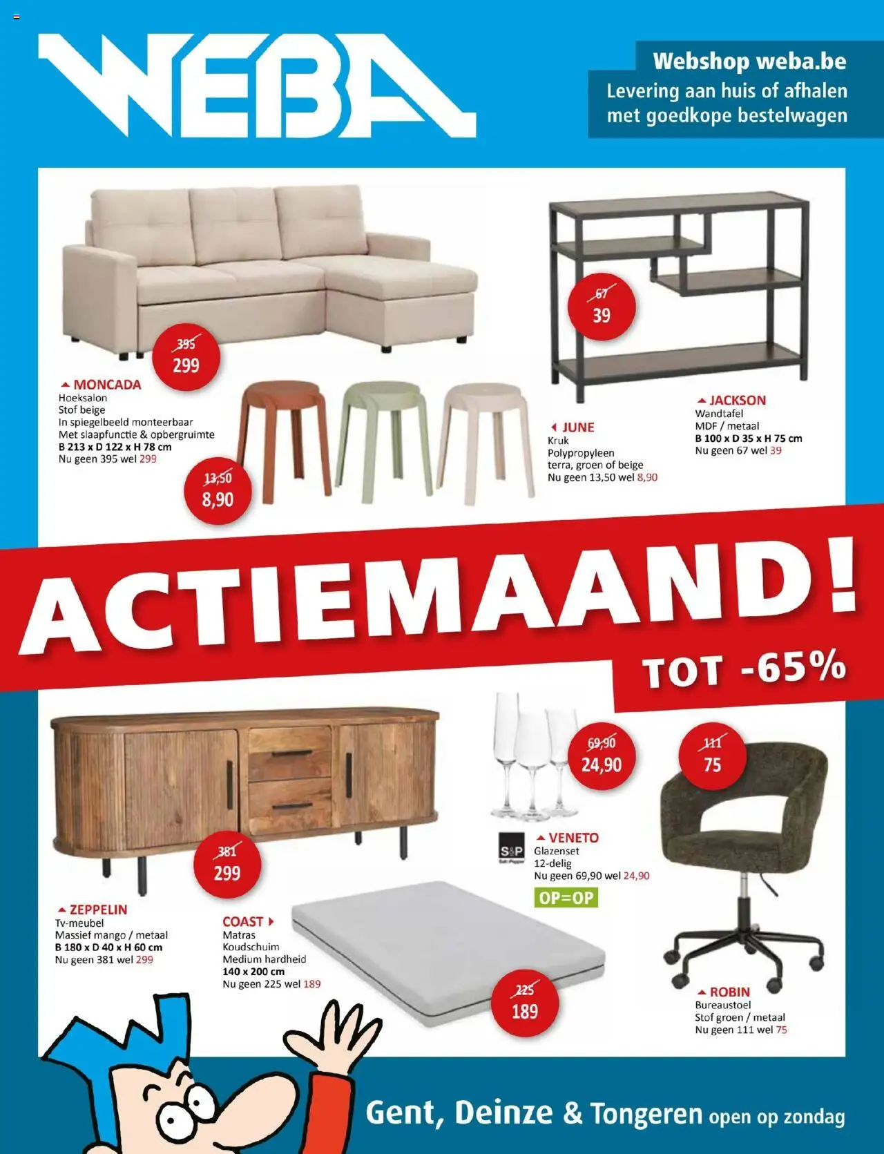 Weba shop Folder geldig vanaf 01/10/2025 - Paginanummer 1